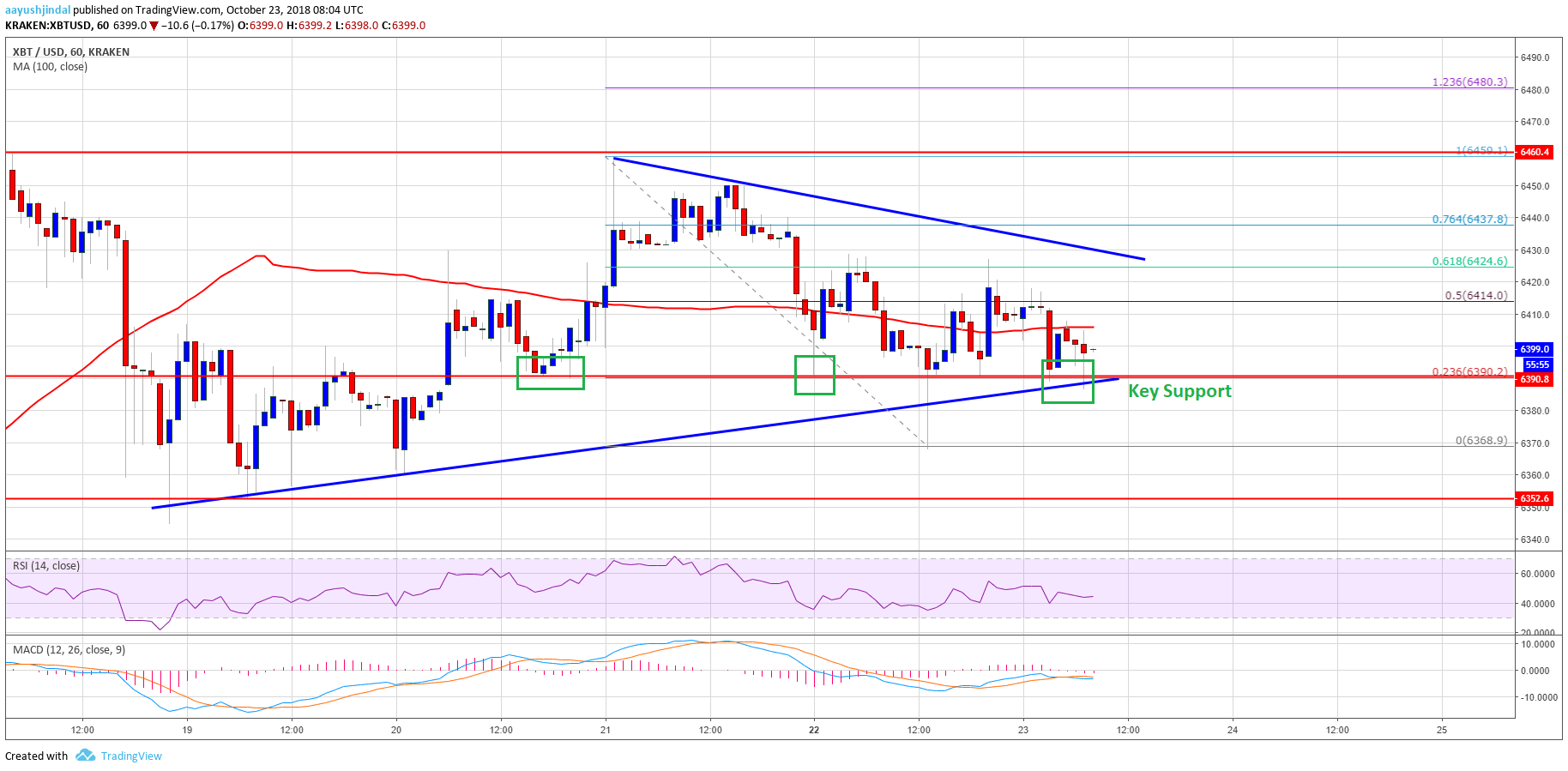 Bitcoin Price Analysis BTC Chart