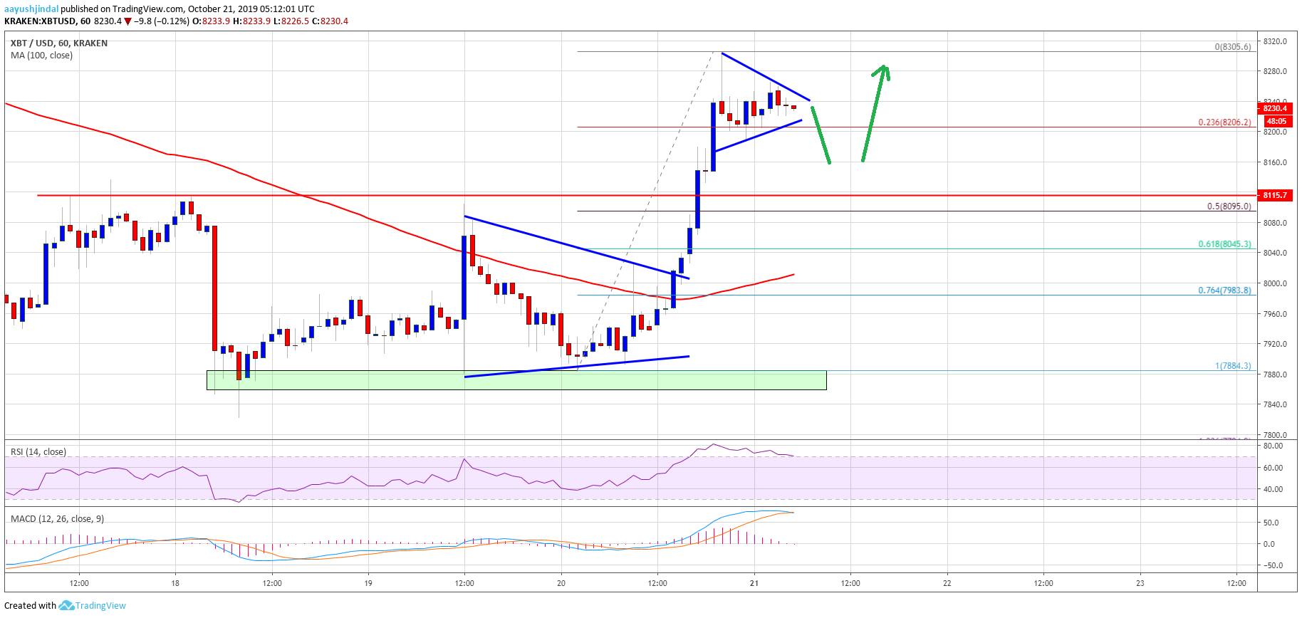 Bitcoin Price Analysis BTC Chart 