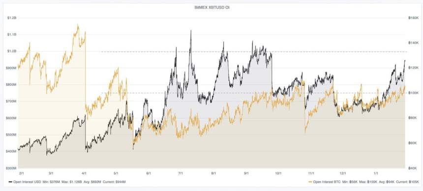 bitmex open interest