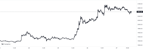 Bitcoin Crypto Price Chart