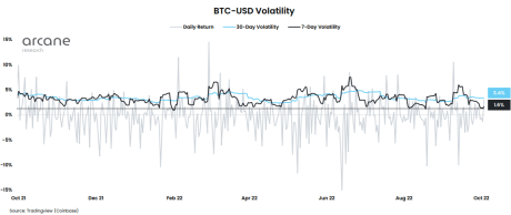 Bitcoin Volatility 