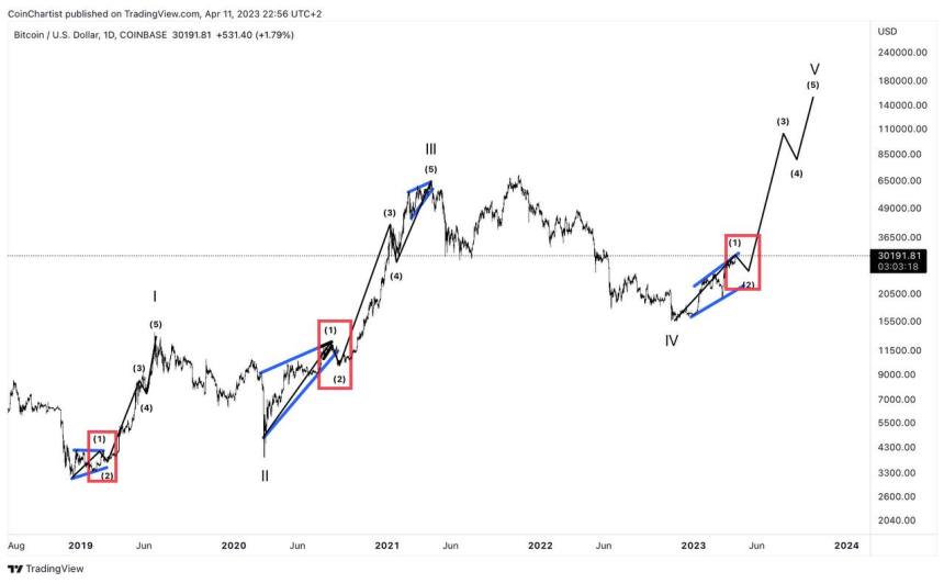 bitcoin mic drop Elliott wave principle