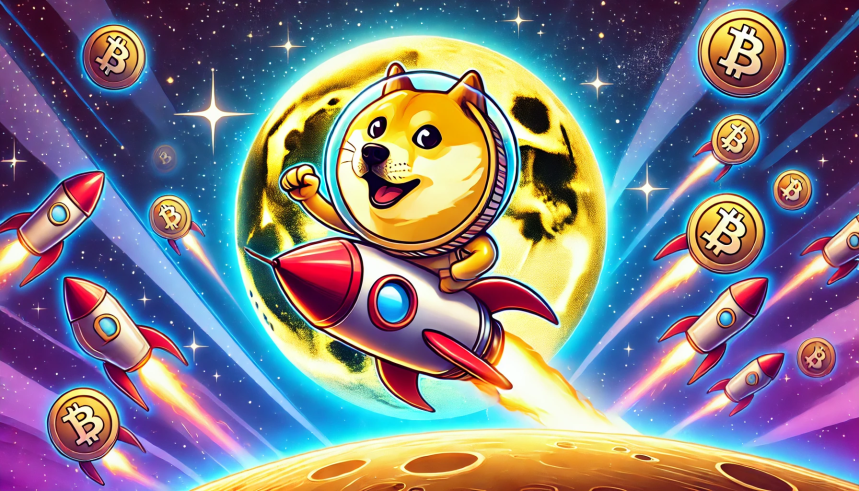 Dogecoin to the moon