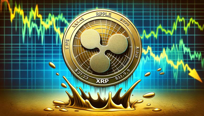 XRP Price Slips