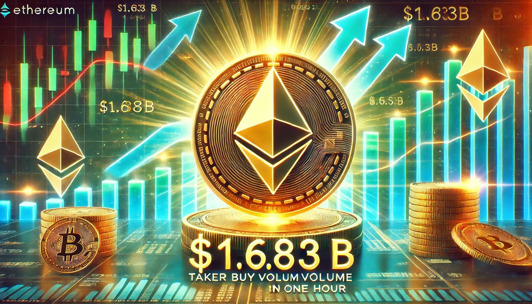 Massive Ethereum Buying Spree – Taker Buy Volume hits $1.683B In One Hour