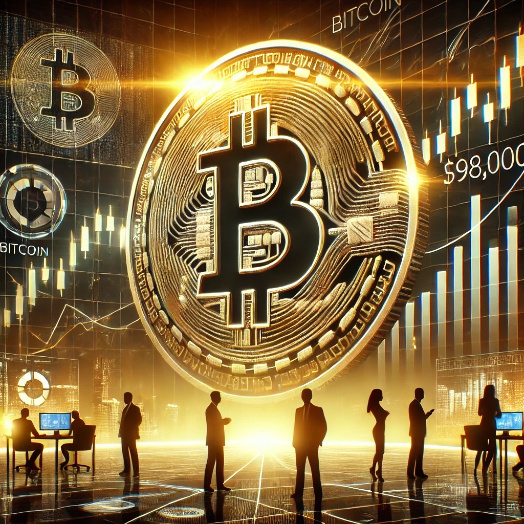 Analysts Highlight Investor Sentiment Shift as Bitcoin Approaches $98,000