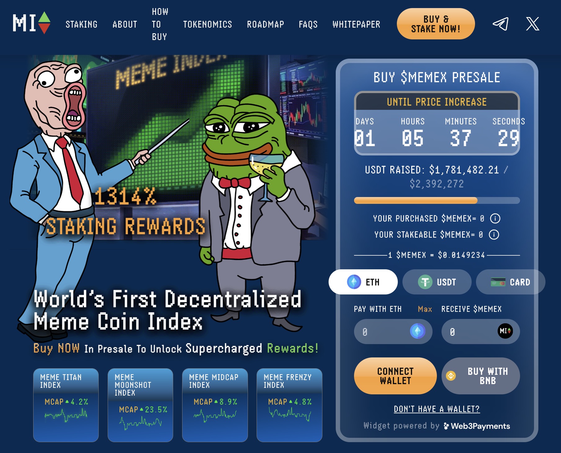 Meme Index Presale Gains Popularity