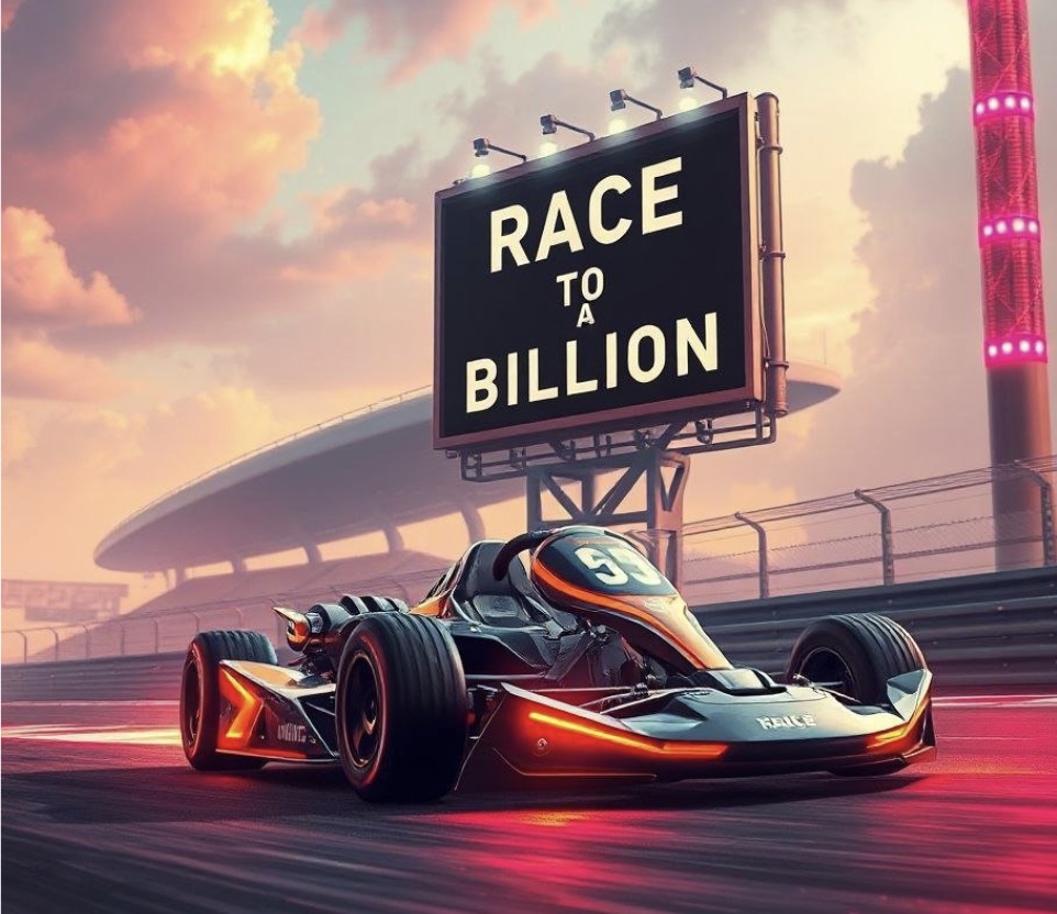 The Next Big Innovation in Blockchain and Gaming - Race to A Billion