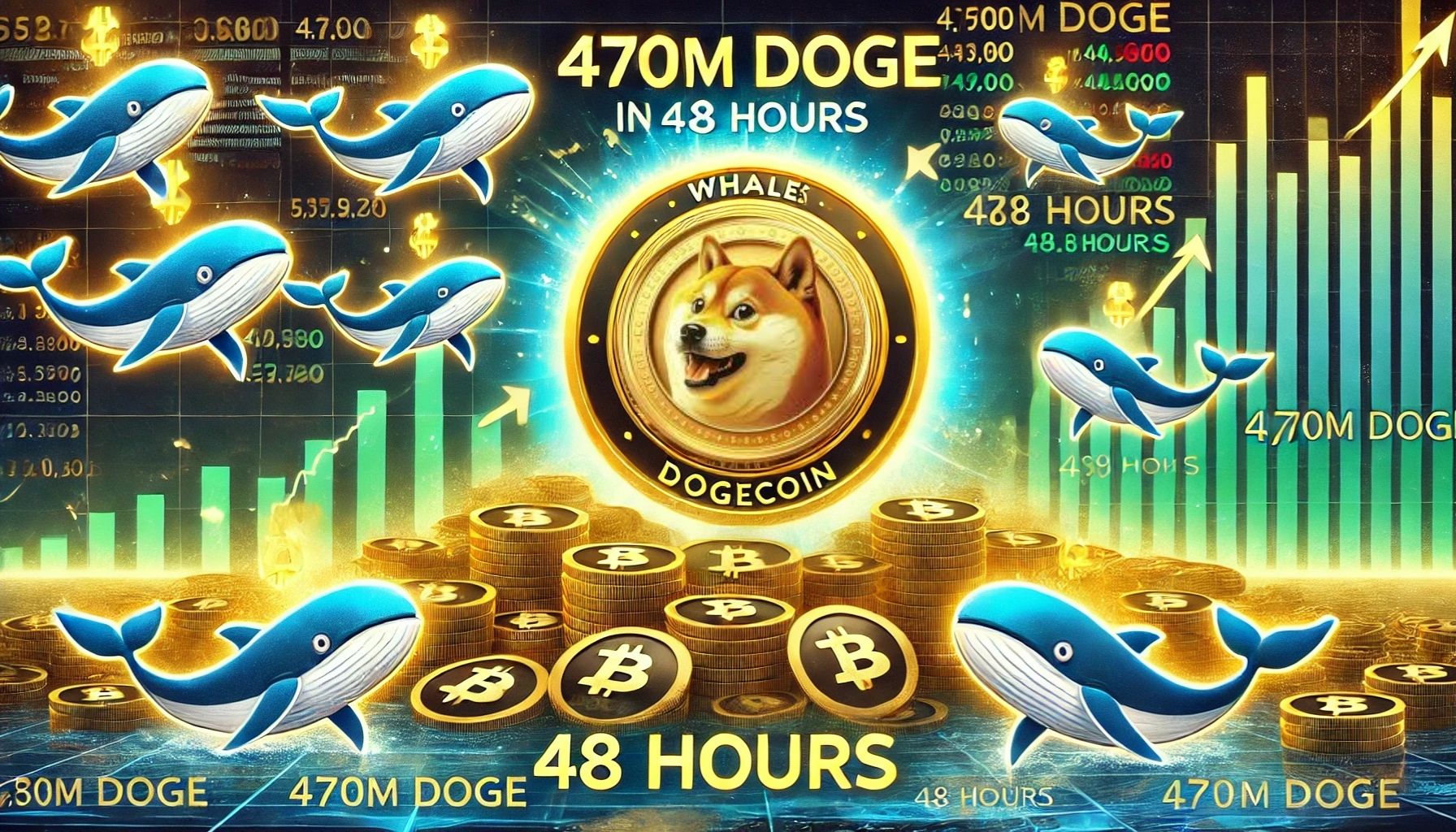 Whales Buy 470M Dogecoin In 48 Hours As Price Tests Crucial Demand Level – Details