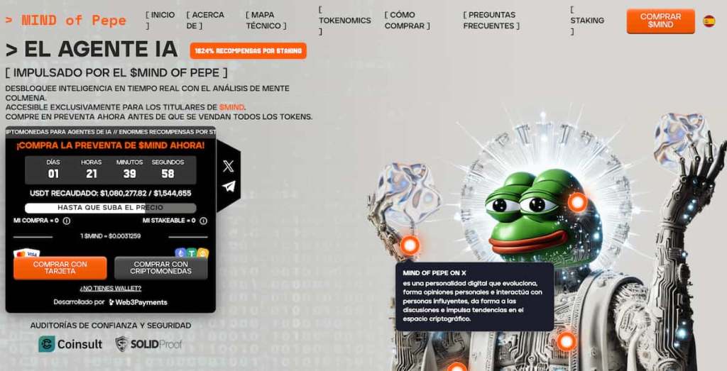 comprar mind of pepe previsión de precio