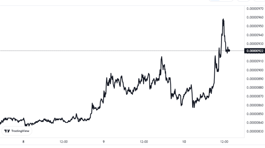 Shiba Inu Price Chart