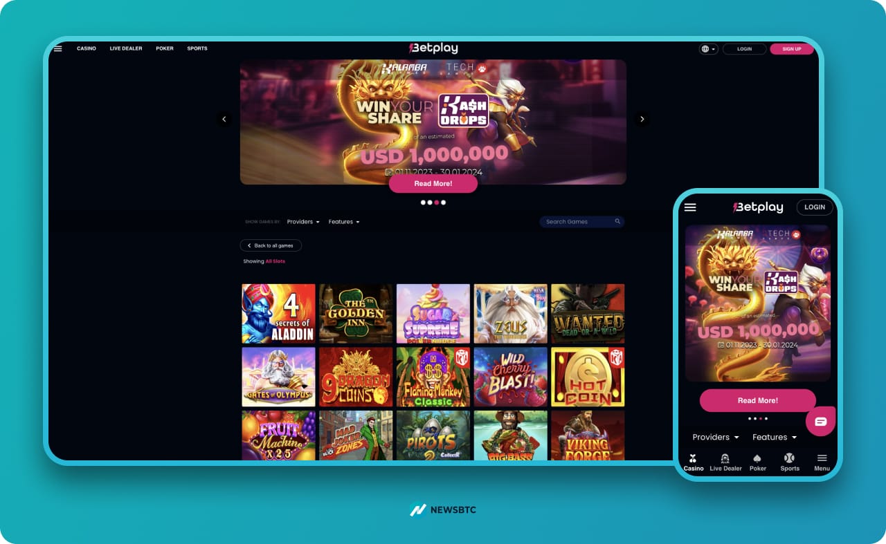 Slot Games at Betplay Casino