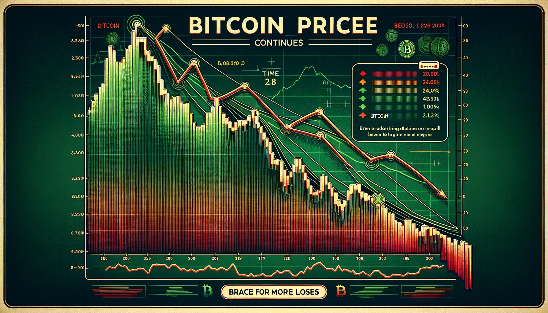 Bitcoin Price Downtrend Continues