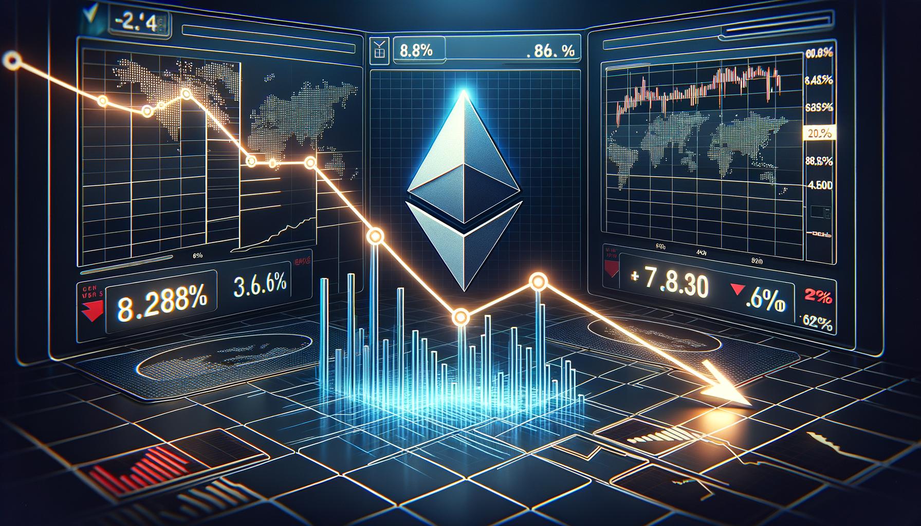 Ethereum Price Drops 8%