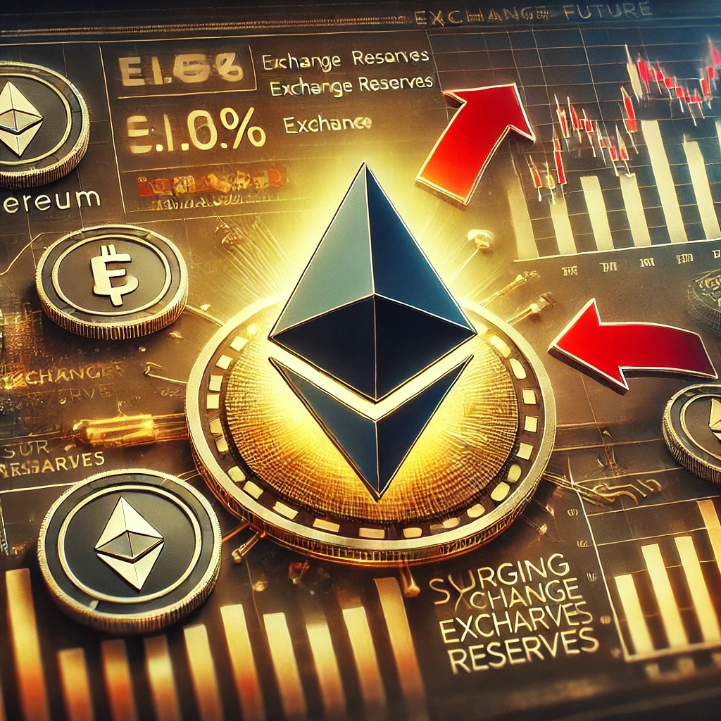 Is Ethereum Headed for Trouble? Analyst Warns of Surging Exchange Reserves