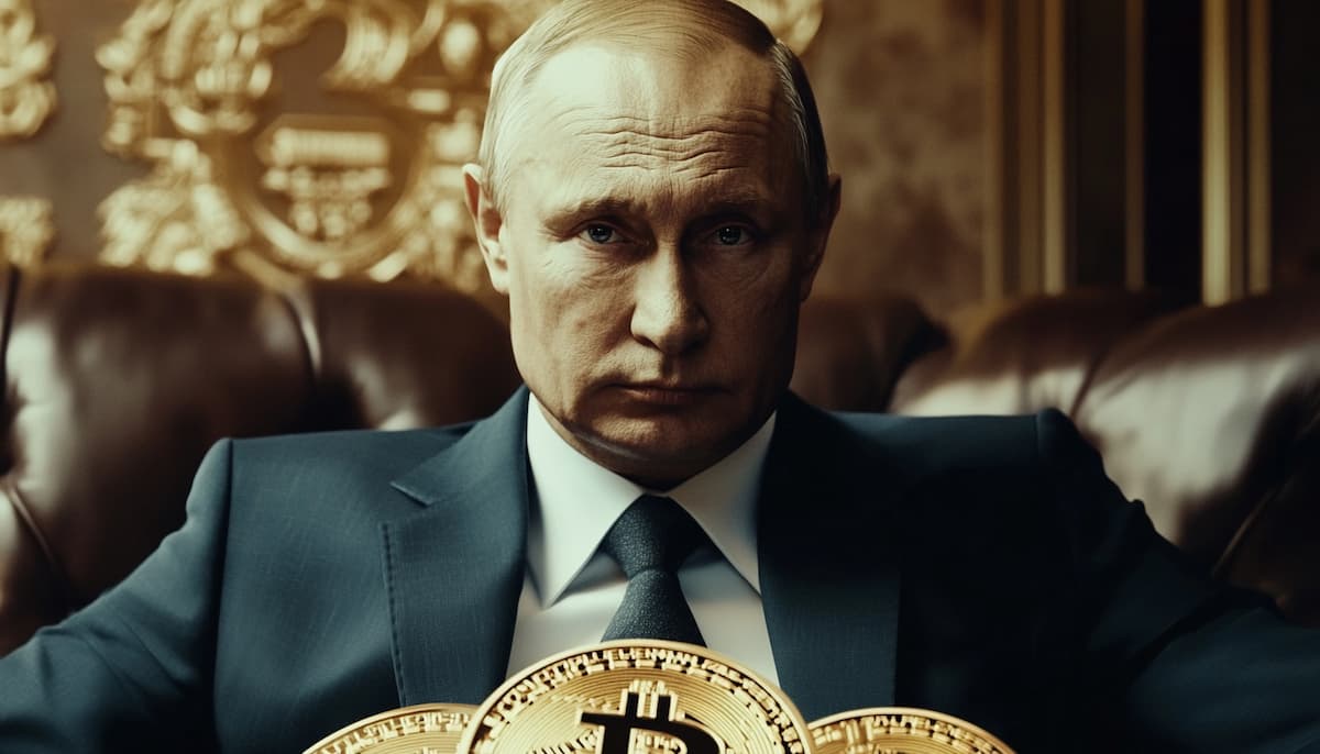 Putin with bitcoin